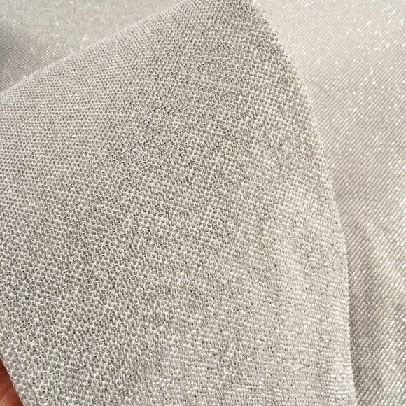 Vintage Womens Opera Gloves Size M Metalic Silver NOS 15 Inch Long Hello 80s - Picture 2 of 9